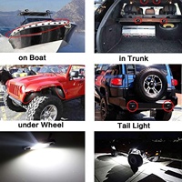 Luces LED Universales de Color Blanco Puro para Bajo el Vehículo, Luces Decorativas para Jeep, Camioneta Todoterreno, ATV, SUV, Luces para Caminos