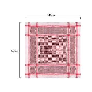 <span class=keywords><strong>Foulard</strong></span> arabe pour hommes adultes, couvre-tête en polyester, Keffiyeh, Shemagh du désert du Moyen-Orient, couvre-tête musulman, <span class=keywords><strong>foulard</strong></span> arabe pour hommes - Product Image 2