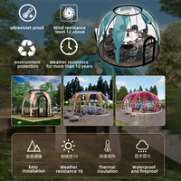 Extérieur Transparent PC Matériel Personnalisé Couleur Ciel Étoilé Multi-fonction Tente Internet Célèbre Maison À Bulles pour Hôtels
