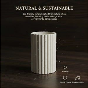 Gobelets de Rangement en <span class=keywords><strong>Plastique</strong></span> pour Bain de Bouche, Contenants Organisateurs en Paille de Blé, Fournitures de Salle de Bain, Couleurs Personnalisables, Vente en Gros - Product Image 4
