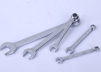 Ensemble d'outils de mécanique de haute qualité en acier au carbone, 48 pièces, vente en gros, boîte à outils ménagers, jeu de clés à cliquet et clés à molette