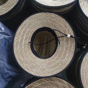 Chapeau de <span class=keywords><strong>paille</strong></span> d'été à large bord personnalisé style sauveteur, cowboy, marin, casquette de soleil, visière en <span class=keywords><strong>paille</strong></span>, bob pour homme adulte - Product Image 3