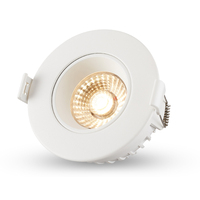 Spot LED en aluminium anti-éblouissement pour la maison, le bureau, l'hôtel 2700K-4000K Spot Lights Led Plafonnier Intérieur