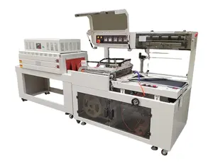 L Type Sleeve POF Shrink Wrapping Packaging Heat Sealing Machine For Business