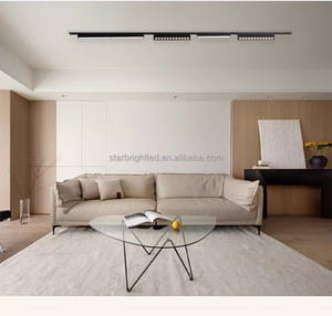 Thay Đổi Độ Sáng 48V LED Thông Minh Từ Theo Dõi Ánh Sáng Hiện Đại Trong Nhà Hệ Thống Chiếu Sáng Với Nhôm Cơ Thể Cho Showroom - Product Image 3