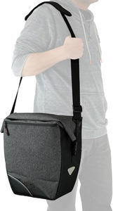 Sac de selle de vélo multifonctionnel à la mode personnalisé en gros, sac de vélo portable imperméable en tissu Oxford, sac de tube supérieur - Product Image 2