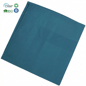 Servilletas de satén de algodón suaves al tacto de 20x20 pulgadas para hoteles, reutilizables con borde doblado, para restaurantes de alta gastronomía y hostelería. - Product Image 1