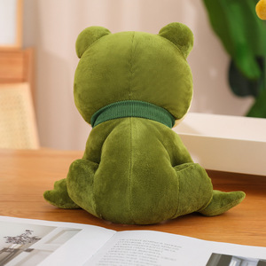 Peluche de Rana Caballero Personalizado OEM ODM, con Logotipo, Tamaño y Color Personalizables, Rana Verde de Peluche <span class=keywords><strong>para</strong></span> Venta al Por Mayor, Souvenir Promocional - Product Image 2