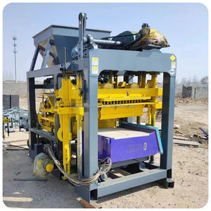 Qt4-25 Automatische Kleinschalige Blok Beton Holle Blok Maken Bakstenen <span class=keywords><strong>Machine</strong></span> Gewone Bakstenen <span class=keywords><strong>Machine</strong></span> En Trolley Van Zimbabwe - Product Image 3