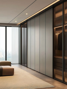<span class=keywords><strong>Armadio</strong></span> in Legno su Misura per Villa e Hotel, Design Moderno, Ecologico e Durevole, Mobile per Camera da Letto <span class=keywords><strong>con</strong></span> Porta Scorrevole - Product Image 1