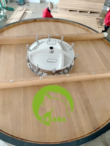1000L-5000L fûts de vin en chêne en bois personnalisés de haute qualité pour whisky, spiritueux, rhum, <span class=keywords><strong>vodka</strong></span> - Product Image 5
