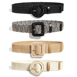 Nuova <span class=keywords><strong>Cintura</strong></span> Decorativa da Donna in Stile Coreano con Fibbia a Perno in Plastica per Abiti <span class=keywords><strong>e</strong></span> Camicie Lunghe - Product Image 1