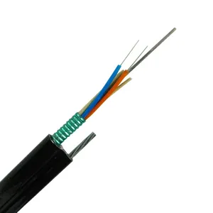 High Quality Fiber Optic Equipment Aerial Fiber Wire Optic Cable SM Single 6 8 12 24 Core Fiber Optic Cable Mini Figure 8 GYTC8S