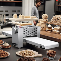 Certifié CE Croissant Rouleau Pâte Bouffée Pâte Lamineur 110V 220v Boulangerie Machine À Plastifier Pain Laminateur pour Pâtisserie