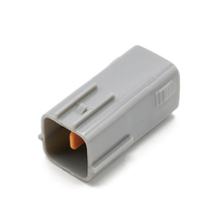 Adaptateur de capteur automobile LIZONE de haute qualité, série DL 6195-0018, nickelé, kit mâle 4 broches, bornes 2,2 mm, certifié ISO9001