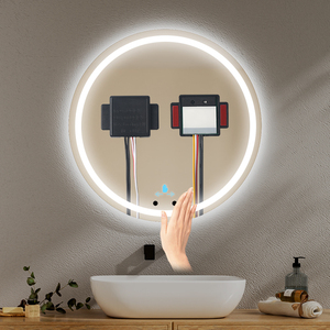 Interruptor inteligente de encendido/apagado de barrido manual de 12V 3A 36W, interruptor de espejo de baño con atenuación LED de una sola tecla - Product Image 6