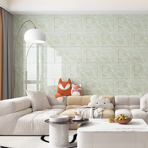 Autocollants muraux géométriques modernes imitation carrelage, papier peint décoratif en PVC, imperméable, résistant à l'humidité, résistant à l'huile, résistant aux taches - Product Image 5