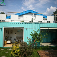 Casa Contenedor Pequeña Fácil de Construir a Precio de Mayoreo ANCSEM, Casa Pequeña Desmontable y Económica en Paquete Plano