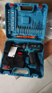 Nuevo <span class=keywords><strong>Taladro</strong></span> Eléctrico de Litio de 21V, Destornillador Eléctrico, Juego de Herramientas de <span class=keywords><strong>Taladro</strong></span> Manual Multifuncional Portátil para el Hogar y Exteriores - Product Image 5