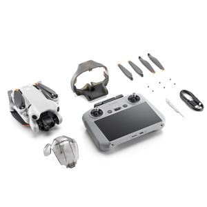 Drone pliable DJI Mini 4 <span class=keywords><strong>Pro</strong></span> 4K HDR avec télécommande RC <span class=keywords><strong>2</strong></span> (avec écran) Fly More Combo Plus - Product Image 4