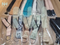 Sangles Pilates à double boucle en D haute résistance – Accessoire fiable pour Reformer, idéal pour les entraînements de renforcement du tronc et du corps entier