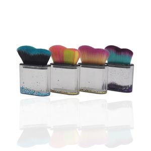 Exquisita <span class=keywords><strong>brocha</strong></span> fluida para base de <span class=keywords><strong>maquillaje</strong></span> Kabuki, <span class=keywords><strong>brocha</strong></span> multifuncional para polvo facial, <span class=keywords><strong>brocha</strong></span> de cuerpo plano para base de loción - Product Image 1