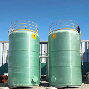 Tanque de almacenamiento FRP para la industria del papel Tanque GRP resistente a productos químicos para agentes blanqueadores - Product Image 2
