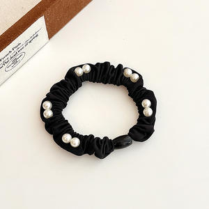 Diadema de Perlas con Diseño de Café con Leche, Alta Elasticidad, Tela Duradera, Accesorio de Regalo para Mujer - Product Image 5