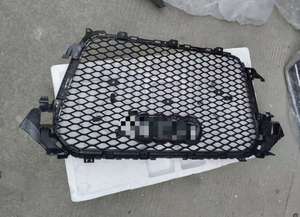 Parrilla celular adecuada para Audi A1 S1 RS1 13-15, parrilla de malla, frente oscurecida, parrilla Black <span class=keywords><strong>Warrior</strong></span> - Product Image 2