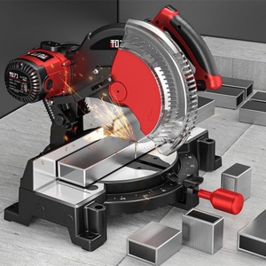 Sierra ingletadora de alta precisión de aluminio para corte de madera con inclinación de 45 grados - Product Image 5