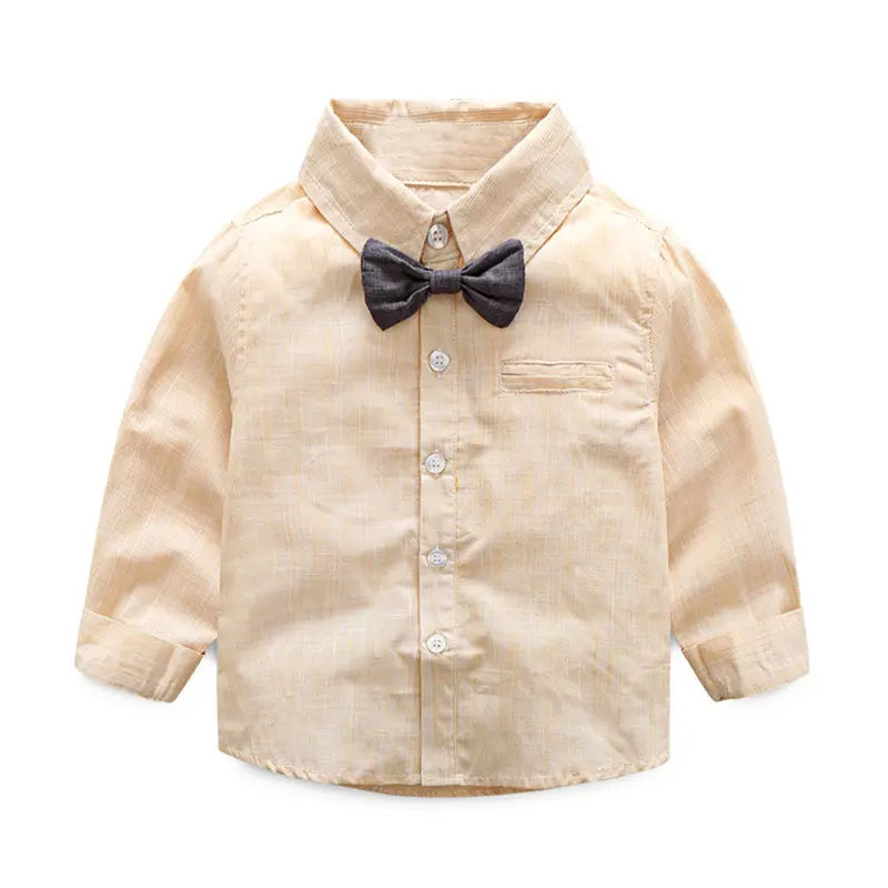 Baby Boy Clothes Long Sleeve Newborn Baby Sets Infant Clothing Gentleman Suit Stripe Bow Tie Shirt+Suspender Trouser