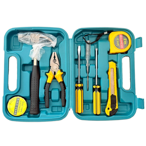 Ensemble <span class=keywords><strong>d</strong></span>'outils à main combinés, coffret rigide, réparation automobile, secours <span class=keywords><strong>d</strong></span>'<span class=keywords><strong>urgence</strong></span>, boîte à outils de quincaillerie, coffret cadeau, livré avec une boîte <span class=keywords><strong>d</strong></span>'électricien - Product Image 1