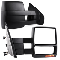 Miroirs de remorquage côté gauche Rétroviseur de remorque Rétroviseur pour Ford F150 2007-2014
