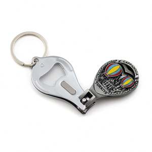 Décapsuleur multifonctionnel vintage en métal, porte-clés décapsuleur de vin et décapsuleur de bière, souvenir touristique personnalisé en usine - Product Image 2