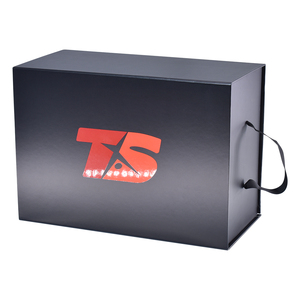 Custom High-End Luxury <b>Gift</b> Packaging <b>Boxes</b> High Quality <b>Black</b> Paper Liner Sponge Type Matt Lamination Premium Embossing - Product Image 5