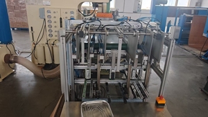High-Speed Fully Automatic Hydraulic Press Aluminum <b>Foil</b> <b>Container</b> Forming Machine PLC Control Lunch Box JF21-63 Model 380V - Product Image 2