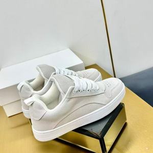 Designer Thick-Mesh Midsole Sporty Sneakers-Light Luxury <b>Casual</b> <b>Shoes</b> Breathable & Anti-Slippery Flat Style - Product Image 5