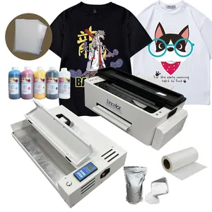 Pequeñas impresoras de escritorio A3 A4 DTF para la impresión de camisetas xp600 mini impresora fibras textiles offset impresoras térmicas digitales