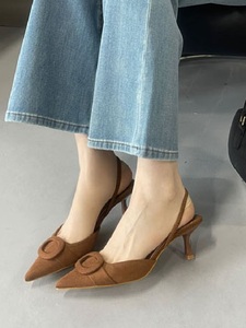 Nuevas Sandalias de Tacón Alto Stiletto para Mujer, Elegantes y Sexys, con Punta, Antideslizantes y Transpirables, Ideales para Fiestas - Product Image 5