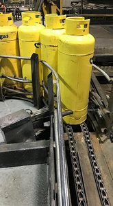 Transportador de cadena multihebra de servicio medio fabricado en fábrica de China, transportadores Rolmaster, correa de goma para industrias de restaurantes - Product Image 2