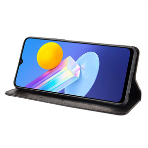 เคสโทรศัพท์แบบพับได้หนัง PU พร้อมตัวล็อคแม่เหล็กอเนกประสงค์ รุ่นย้อนยุค ปี 2026 ป้องกันการกระแทก สำหรับ <span class=keywords><strong>Y</strong></span> 17 <span class=keywords><strong>19</strong></span> 20 22 33 35 36 72 4g 5g - Product Image 3