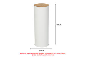 <span class=keywords><strong>Cubo</strong></span> de <span class=keywords><strong>basura</strong></span> de acero inoxidable redondo con revestimiento, superventas, negro, 30 litros por 8 galones, rectangular - Product Image 2