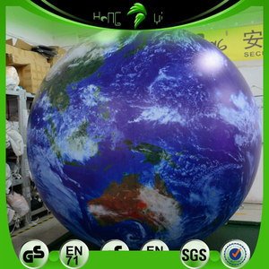 Eye-catching <span class=keywords><strong>gigante</strong></span> inflable <span class=keywords><strong>mundo</strong></span> mapa globos de helio globo planeta bolas con iluminación LED - Product Image 5