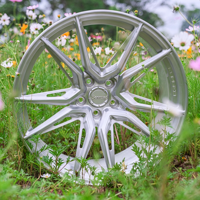 Velg Mobil Forged Custom Logo SRD 17-22 Inch 5x114.3 5x120 Silver Untuk Volkswagen Golf MK1/MK2/MK3/GTI/MK8/ Rims