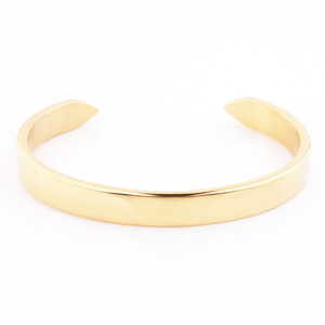 Grosir Gelang Emas Manset Gelang Desainer Emas Perak Antik Kepang Emas Gelang Kustom Baja Nirkarat - Product Image 5