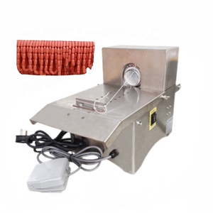 Máquina de encuadernación de jamón y salchichas de escritorio, último modelo, equipo de enlace de anudado de perros calientes, enlazador de jamones - Product Image 1