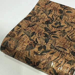 बैग वॉलेट के लिए पर्यावरण के अनुकूल पोर्टुगल प्राकृतिक मुद्रित कॉर्क कपड़े चमड़े के लिए वाटरप्रूफ - Product Image 2