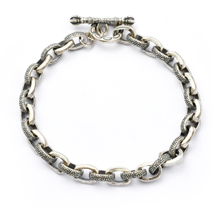 Prix bas, bijoux rock, <span class=keywords><strong>bracelet</strong></span> noir Antique pour hommes, <span class=keywords><strong>bracelet</strong></span> uni, fête de <span class=keywords><strong>pied</strong></span>, <span class=keywords><strong>bracelet</strong></span> en argent 925 - Product Image 2
