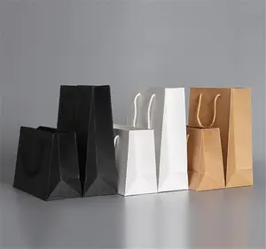 Wholesale High Quality Paper Bag, Custom Paper Bag Supplier, Customized Natural Eco Friendly Shopping Bags