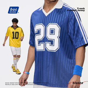 Basketball Football Sports Competition Gym <strong>T</strong> <strong>Shirts</strong> <strong>Wholesale</strong> Custom Number Logo Printing Quick Dry Soccer Jersey - Product Image 1